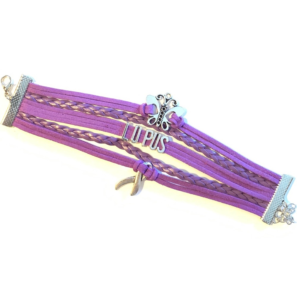Lupus Infinity Bracelet